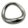 MenSteel Cockring en métal Curved Steel